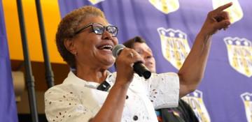 Karen Bass heads to runoff in heated Los Angeles mayor race