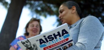 State Sen. Aisha Wahab leads race for Swalwell's seat