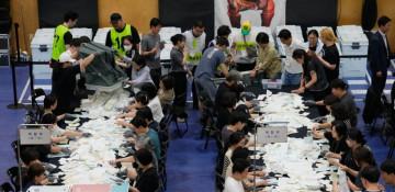 South Korea's records highest local election turnout since 1995