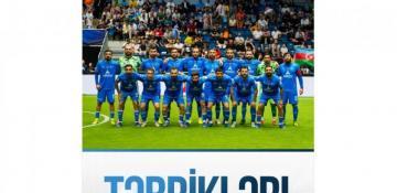 President Ilham Aliyev congratulates Azerbaijan national team on European title
