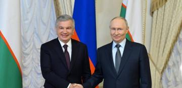 Uzbek, Russian leaders hail dynamic development of trade, economic co-op