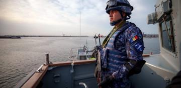Suspected naval drone explodes in Romania’s Constanta port