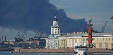 Russia's St. Petersburg comes under massive drone attack
