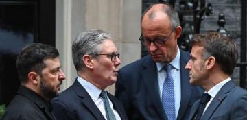 Starmer hosts Zelenskyy, Macron and Merz for high-stakes Ukraine talks