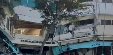 Philippines closes airport after strong quake