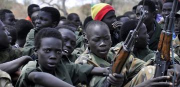 What psychological effects do child soldiers experience?