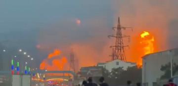 Massive gas explosion reported in Kizilyurt, Dagestan -   VIDEO  (World)