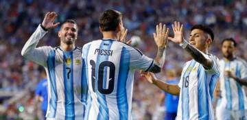 Messi scores on return as Argentina eye World Cup glory -  VIDEO 