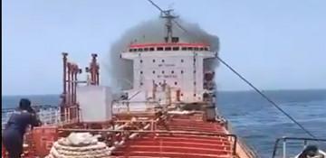 Tanker fire off Oman linked to US blockade operations