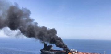 Fire breaks out on tanker off Omani coast