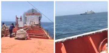 Iran claims US strike hit cargo barge off Oman (Region)