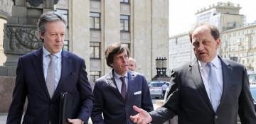 French, UK, German ambassadors hold Moscow talks amid Ukraine peace push