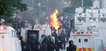 Northern Ireland riots: 12 officers injured, 16 arrested on second night