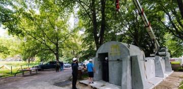Estonia unveils inaugural modular shelter in Tallinn