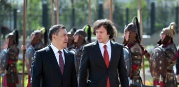 Kobakhidze meets Zhaparov in Kyrgyzstan -  VIDEO 