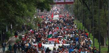 Protests erupt in Mexico City as World Cup begins