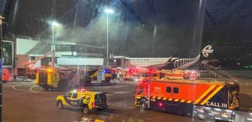 Fire breaks out at New Zealand’s Wellington airport -  VIDEO 