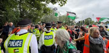 72 arrested at London protest for Palestine Action