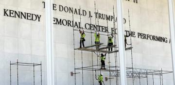 Federal court rejects effort to keep Trump’s name on Kennedy Center