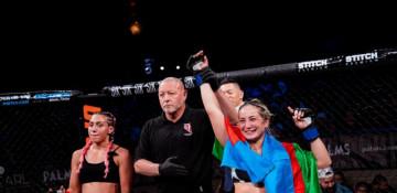  Exclusive: Azerbaijani female MMA fighter wins championship in Las Vegas - PHOTOS 