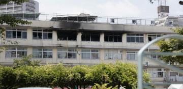 At least 10 injured as fire breaks out at Tokyo elementary school -  VIDEO 