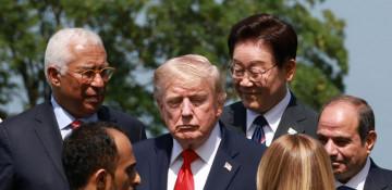 Trump hints at a shift in strategy on North Korea’s nuclear issue