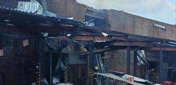 Nova Poshta terminal hit by Russian drone; $1M in goods damaged -  VIDEO 