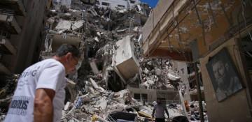 Israeli airstrike on southern Gaza tent camp wounds five (World)