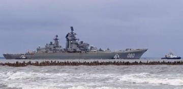Admiral Nakhimov undergoes sea trials in White Sea after long modernisation