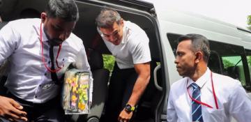 Sri Lanka’s ex-president’s son is arrested on bribery charges