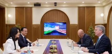US and Uzbekistan discuss wider economic cooperation