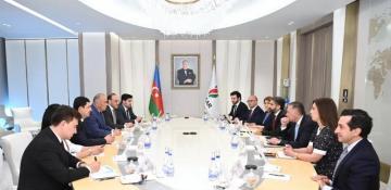 SOCAR and Uzbekneftegaz discuss cooperation at Baku Energy Week