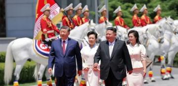 Xi Jinping heads back to China after North Korea visit