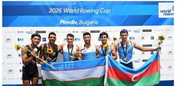 Azerbaijan rowers win bronze at World Rowing Cup