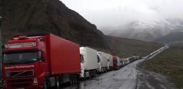 Armenian trucks turned back at Upper Lars crossing amid Russian import restrictions