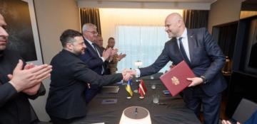 Ukraine, Latvia sign drone cooperation deal in Tallinn