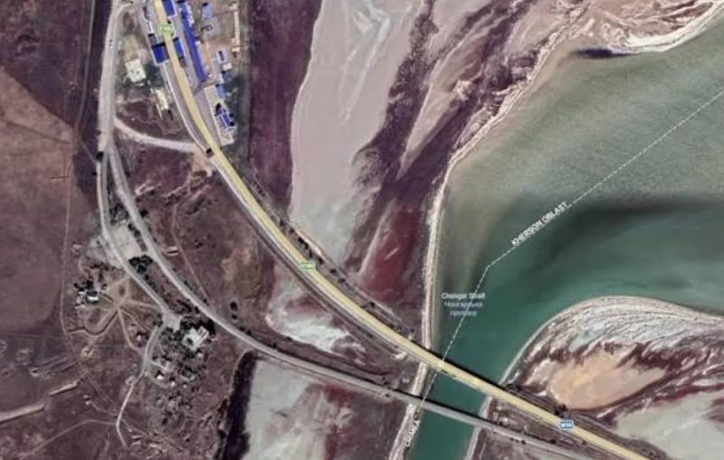 Ukraine hits Chongar Bridge, Russia reroutes supplies