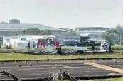 Mlitary training plane crashes in Taiwan, killing two -  VIDEO 