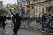 Dozens injured during anti-austerity student protest in Chile