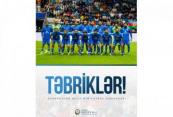 President Ilham Aliyev congratulates Azerbaijan national team on European title