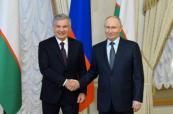 Uzbek, Russian leaders hail dynamic development of trade, economic co-op