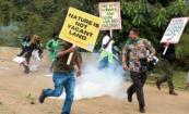 Kenya police fire tear gas, arrest ex chief justice at national park protest 