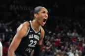 A’ja Wilson sets WNBA record with rapid 6,000 points