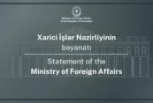 Azerbaijan’s Foreign Ministry issues statement on rising tensions in the international security environment