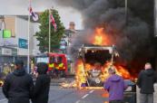 Protests erupt in Belfast after Sudanese suspect arrested in knife attack -  VIDEO 