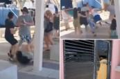 Why are five American tourists facing charges in the Bahamas?