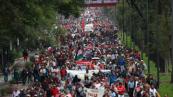 Protests erupt in Mexico City as World Cup begins