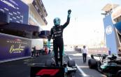 Russell takes Barcelona pole ahead of Hamilton, Leclerc crashes