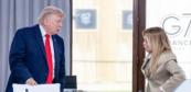 Did Trump really say Giorgia Meloni begged him for a photo at the G7 Summit?