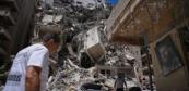 Israeli airstrike on southern Gaza tent camp wounds five